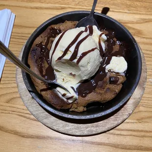 Chocolate Chip Cookie Skillet.