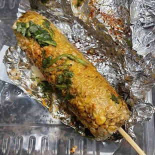 Corn on the cob from to go order.