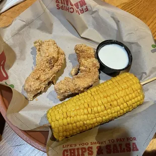 chicken wings and fried chicken, food