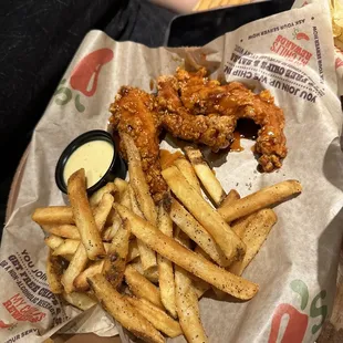 Honey-Chipotle Chicken Crisper Combo