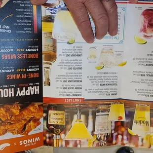 a menu for a mexican restaurant