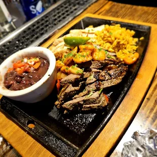 Fajitas trio
