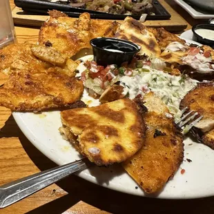 Burnt, little chicken and non existent bacon