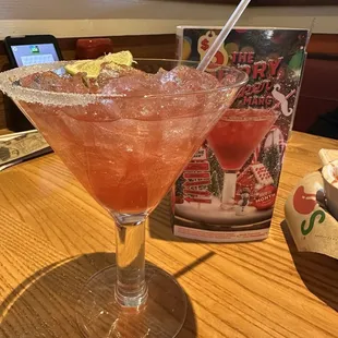 My Merry Maker Marg (minus the 'stache straw- sadness)