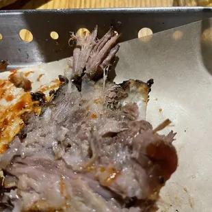 Half order of baby back ribs