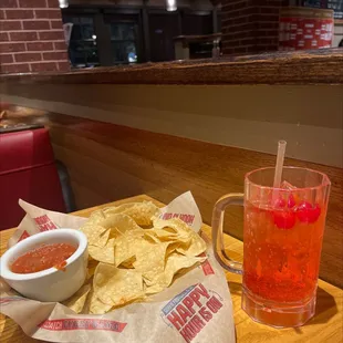 Chips &amp; Salsa Shirley temple shout out to Alisha