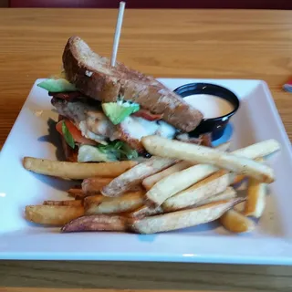 Bacon Guac Grilled Chicken Sandwich