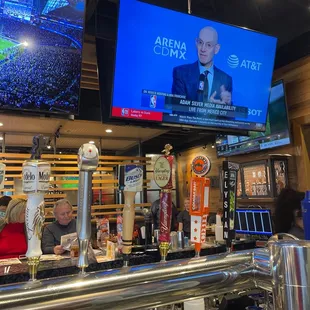 They have the Sunday NFL Ticket but not really a great TV setup to watch the game the only TV&apos;s are in the bar