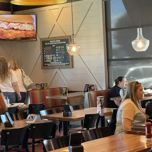 Another empty booth