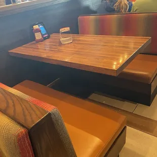 Another empty booth