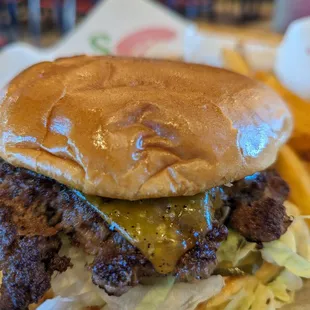 Smash burger surprisingly well executed