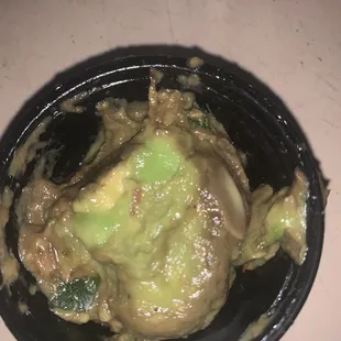 Disgusting guacamole