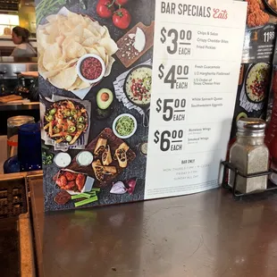 Very nice bar specials...ordered the Smoked Wings - Bone-In Only