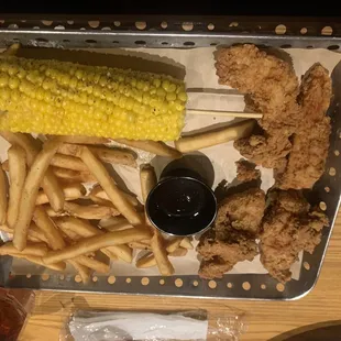 Honey chipotle chicken strips
