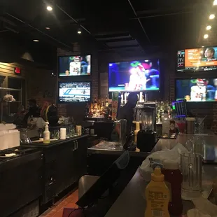 Bar area