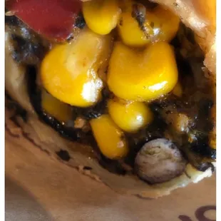 Close up of Southwest Egg Roll.