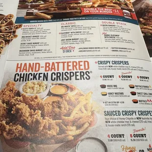 Burgers and crispers