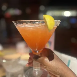 Strawberry eddy February drink of the month