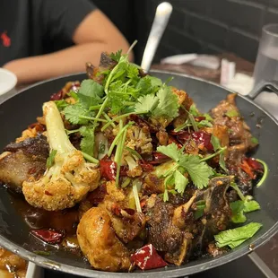 1005. Dry Pot with Lamb Spine