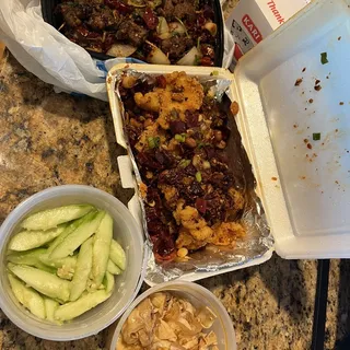 Sliced Pork With Spicy Garlic Sauce (Spicy)