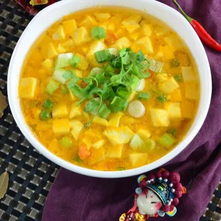 Bean Curd With Egg Yolk