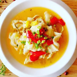 Fish Fillet With Pickled Soup (Spicy)