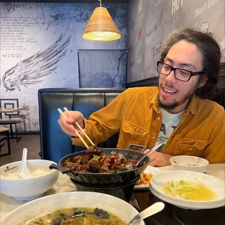 Dry Pot Lamb Spine (Spicy)