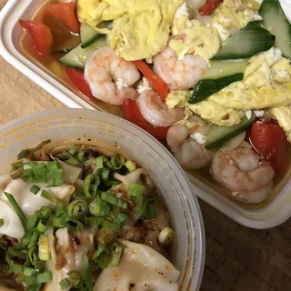 Sauteed Shrimp With Egg