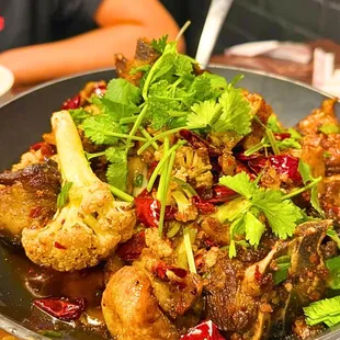 chicken wings and fried chicken, food