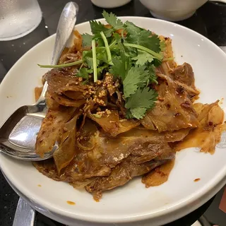 Thin Sliced Tendon, Beef and Tripe