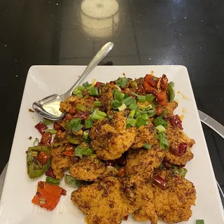 Chongqing Spicy Popcorn Chicken