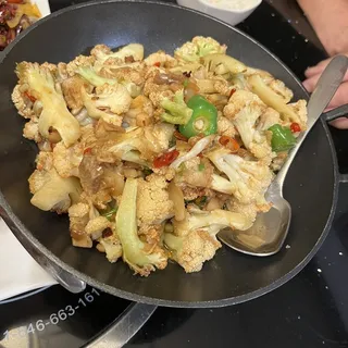 Dry Pot Organic Cauliflower