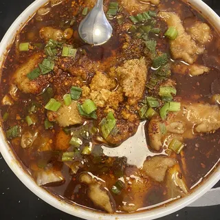 Boiled Sliced Fish in Hot Sauce