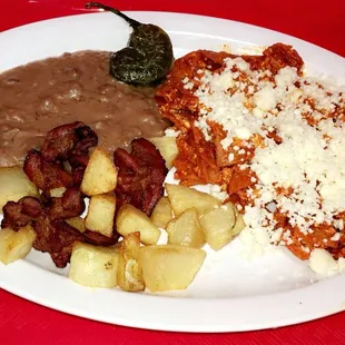 Chilaquiles estilo Michoacán