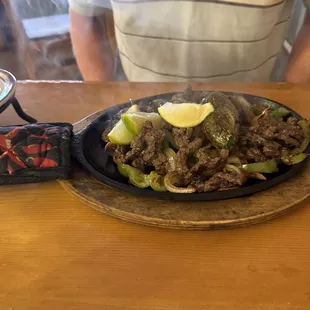 Beef Fajitas