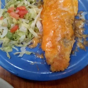 Chilitos on Foothills: Chile relleno. Very flavorful Chile pepper.