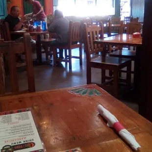 Inside Chilitos on Foothills. Clean and comfortable. Nice outdoor patio. As of 2024 I rank Chilitos in the top five.