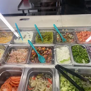 burritos and wraps, interior