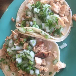 Chicken taco