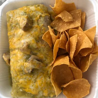 Chile Verde Burrito