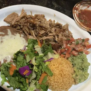 Carnitas plate for 18.99...