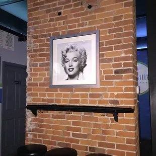 Marilyn. Right where she belongs. Immortalized.