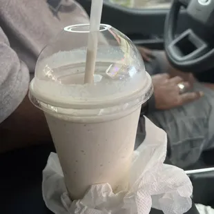 Butter pecan shake