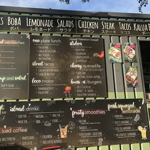 Chill Grill Menu