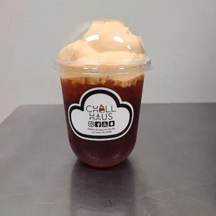 Thai Tea Dalgona