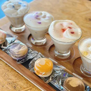 Latte Flights (macarons sold separately)