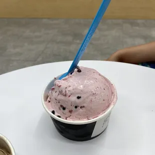 Strawberry with fresh berries mixed in