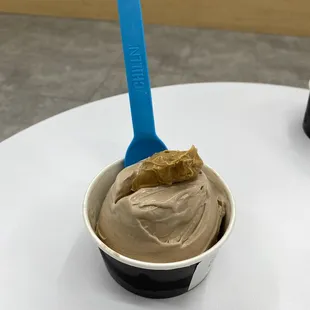 Chocolate with peanut butter