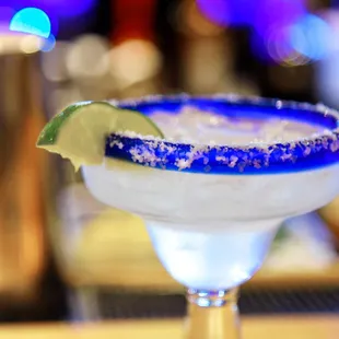 a margarita in a glass