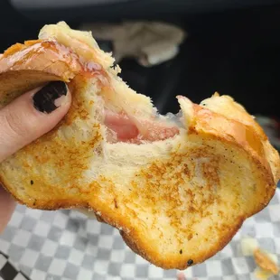 Monte Cristo grilled cheese